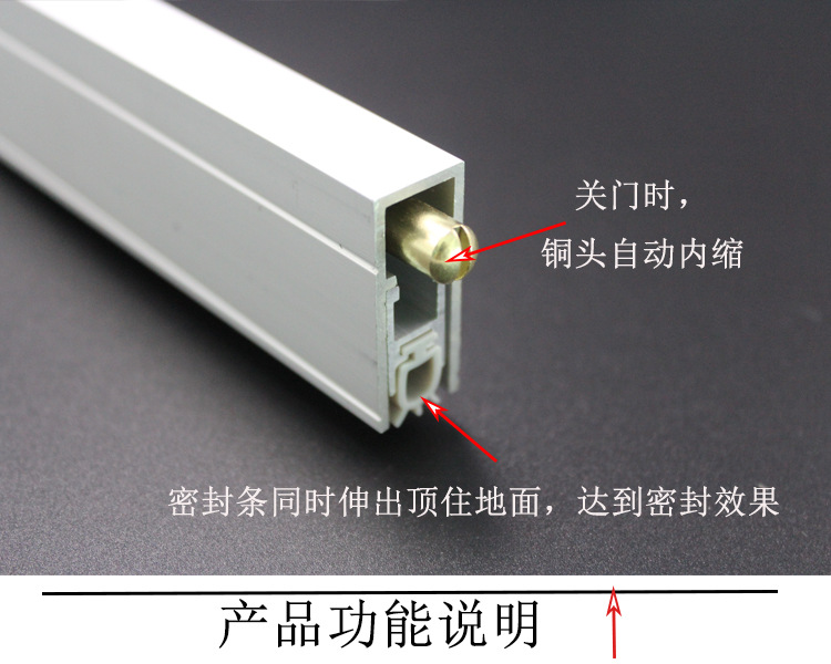 橙子视频APP下载橙子视频APP污下载安装RDA-31C(U2) 鋁合金門底防塵器