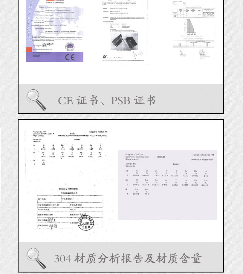 RSA-873PS 不鏽鋼固定夾